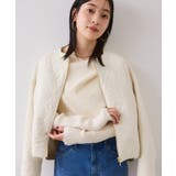 合皮パイピングキルトアソートブルゾン | VIS  | 詳細画像5 