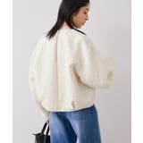 合皮パイピングキルトアソートブルゾン | VIS  | 詳細画像6 