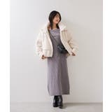 ジャガードボアブルゾン | VIS  | 詳細画像16 