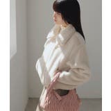 ブローチ付きアソートファーブルゾン | VIS  | 詳細画像11 