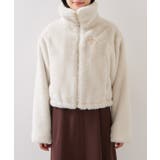 ブローチ付きアソートファーブルゾン | VIS  | 詳細画像19 