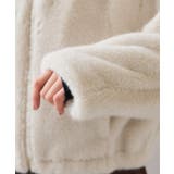 ブローチ付きアソートファーブルゾン | VIS  | 詳細画像25 