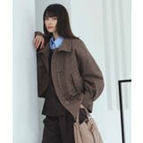 ドロストペプラムブルゾン | VIS  | 詳細画像1 