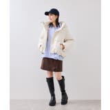 【アウター総選挙3位】フード取り外し可能軽量ダウンブルゾン/2WAY・撥水加工 | VIS  | 詳細画像21 