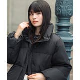 ブラック(01) | 【アウター総選挙3位】フード取り外し可能軽量ダウンブルゾン/2WAY・撥水加工 | VIS 