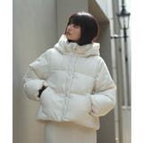 オフホワイト(15) | 【アウター総選挙3位】フード取り外し可能軽量ダウンブルゾン/2WAY・撥水加工 | VIS 