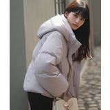 ピンク(63) | 【アウター総選挙3位】フード取り外し可能軽量ダウンブルゾン/2WAY・撥水加工 | VIS 