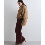 【WEB/一部店舗限定】エコファーショート丈Wジップブルゾン | VIS | 詳細画像3