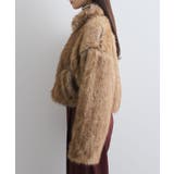 【WEB/一部店舗限定】エコファーショート丈Wジップブルゾン | VIS | 詳細画像11