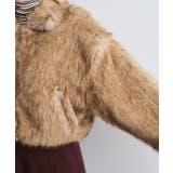 【WEB/一部店舗限定】エコファーショート丈Wジップブルゾン | VIS | 詳細画像14