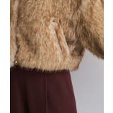 【WEB/一部店舗限定】エコファーショート丈Wジップブルゾン | VIS | 詳細画像15