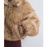 【WEB/一部店舗限定】エコファーショート丈Wジップブルゾン | VIS | 詳細画像17