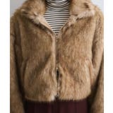 【WEB/一部店舗限定】エコファーショート丈Wジップブルゾン | VIS | 詳細画像19