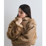 【WEB/一部店舗限定】エコファーショート丈Wジップブルゾン | VIS | 詳細画像5