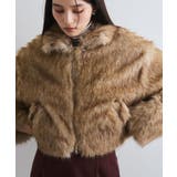 【WEB/一部店舗限定】エコファーショート丈Wジップブルゾン | VIS | 詳細画像6