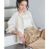 【追加】【WEB限定】シアーバックフリルフードブルゾン【洗える】 | VIS | 詳細画像16