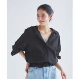 【追加】【WEB限定】シアーバックフリルフードブルゾン【洗える】 | VIS | 詳細画像22
