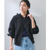 【追加】【WEB限定】シアーバックフリルフードブルゾン【洗える】 | VIS | 詳細画像43