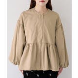 【WEB限定】バルーンスリーブペプラムブルゾン | VIS  | 詳細画像11 