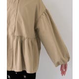 【WEB限定】バルーンスリーブペプラムブルゾン | VIS  | 詳細画像13 