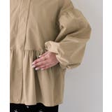 【WEB限定】バルーンスリーブペプラムブルゾン | VIS  | 詳細画像14 