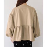 【WEB限定】バルーンスリーブペプラムブルゾン | VIS  | 詳細画像16 