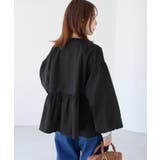 【WEB限定】バルーンスリーブペプラムブルゾン | VIS  | 詳細画像5 