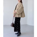 【WEB限定】バルーンスリーブペプラムブルゾン | VIS  | 詳細画像8 