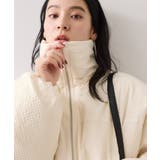 【WEB限定】軽くてあたたかいパディングショートボリューム中綿ブルゾン | VIS | 詳細画像14