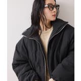 【WEB限定】軽くてあたたかいパディングショートボリューム中綿ブルゾン | VIS | 詳細画像23