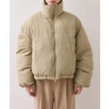 【WEB限定】軽くてあたたかいパディングショートボリューム中綿ブルゾン | VIS | 詳細画像27