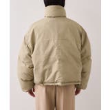 【WEB限定】軽くてあたたかいパディングショートボリューム中綿ブルゾン | VIS | 詳細画像29