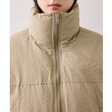 【WEB限定】軽くてあたたかいパディングショートボリューム中綿ブルゾン | VIS | 詳細画像30