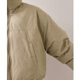 【WEB限定】軽くてあたたかいパディングショートボリューム中綿ブルゾン | VIS | 詳細画像31