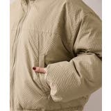 【WEB限定】軽くてあたたかいパディングショートボリューム中綿ブルゾン | VIS | 詳細画像34