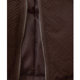 【WEB限定】軽くてあたたかいパディングショートボリューム中綿ブルゾン | VIS | 詳細画像39