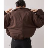 【WEB限定】軽くてあたたかいパディングショートボリューム中綿ブルゾン | VIS | 詳細画像7