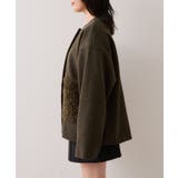 【WEB限定】ボアポケットノーカラーコート | VIS  | 詳細画像21 