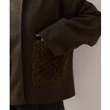 【WEB限定】ボアポケットノーカラーコート | VIS  | 詳細画像25 