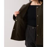 【WEB限定】ボアポケットノーカラーコート | VIS  | 詳細画像28 