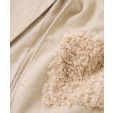 【WEB限定】ボアポケットノーカラーコート | VIS  | 詳細画像31 