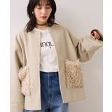 【WEB限定】ボアポケットノーカラーコート | VIS  | 詳細画像9 