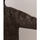 【WEB限定】衿袖レザーシャギーアウター | VIS  | 詳細画像16 