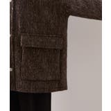 【WEB限定】衿袖レザーシャギーアウター | VIS  | 詳細画像17 