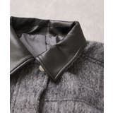 【WEB限定】衿袖レザーシャギーアウター | VIS  | 詳細画像22 