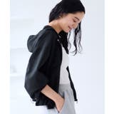 【WEB限定】バックフリルライトフードブルゾン | VIS | 詳細画像10