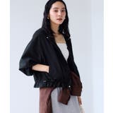 【WEB限定】バックフリルライトフードブルゾン | VIS | 詳細画像11