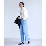 【WEB限定】バックフリルライトフードブルゾン | VIS | 詳細画像14