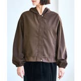 【WEB限定】バックフリルライトフードブルゾン | VIS | 詳細画像22