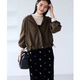 【WEB限定】バックフリルライトフードブルゾン | VIS | 詳細画像7